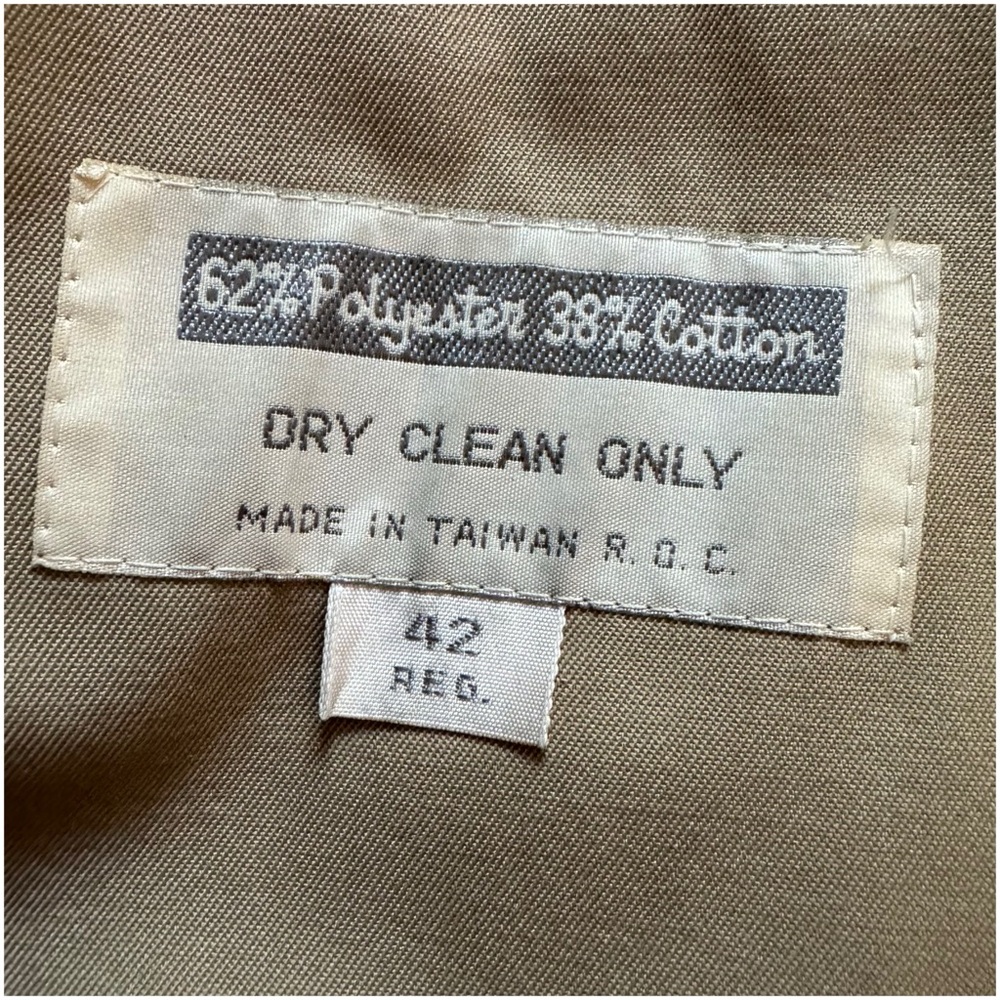 Vintage Trench Coat 42 Regular - Picture 15 of 16